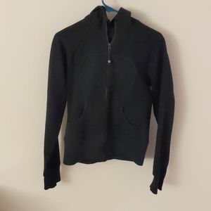 Lululemon black sweater with hood
